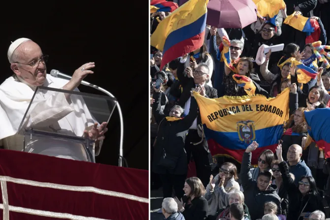 El Papa saluda con afecto a fieles de Ecuador reunidos en el Vaticano