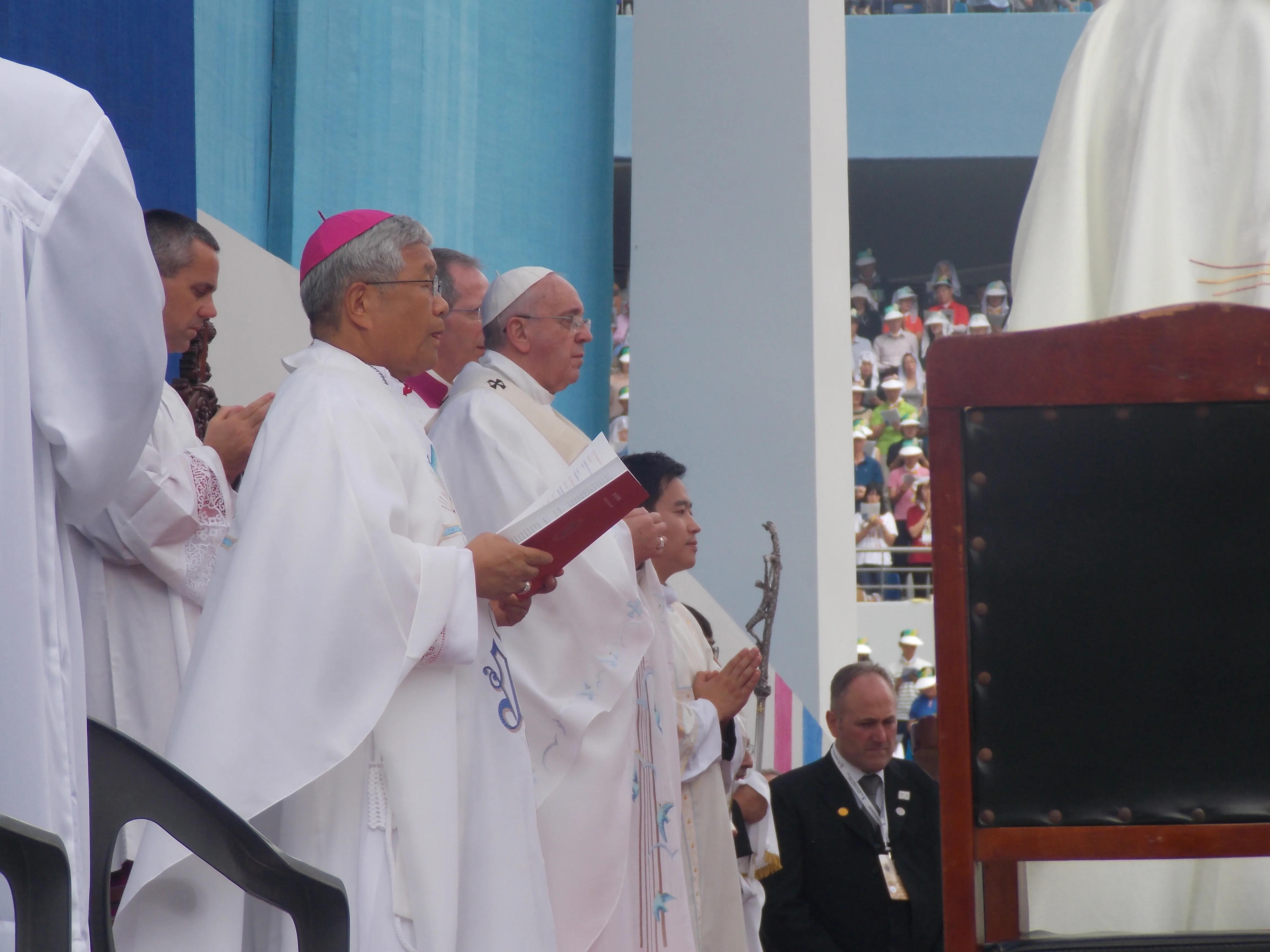 El Papa Francisco preside la Misa de la Asunción de la Virgen con 50 mil católicos coreanos en Daejeon (Foto Walter Sánchez Silva / ACI Prensa)?w=200&h=150
