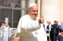 Papa Francisco. Foto: Daniel Ibáñez / ACI Prensa