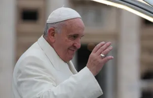 El Papa Francisco en la audiencia general de hoy (Foto Petrik Bohumil / ACI Prensa) 