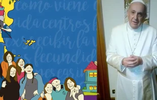 Papa Francisco saluda a Familia Grande del Hogar de Cristo de Argentina 