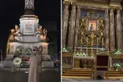 Papa Francisco reza en la Inmaculada Concepción por el milagro de la curación de enfermos