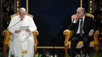 Discurso del Papa Francisco ante autoridades de Malta. Crédito: Vatican Media