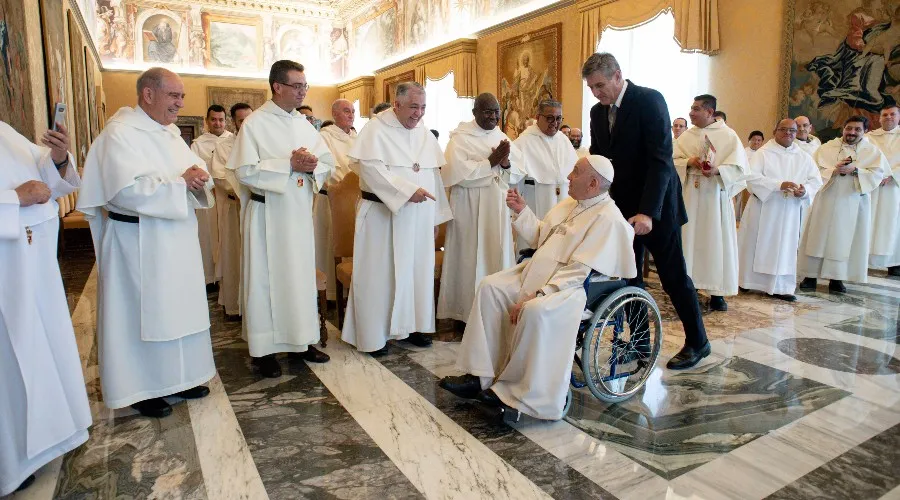 Papa Francisco con miembros de la Orden de la Santísima Virgen María de la Merced?w=200&h=150