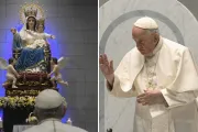 Papa Francisco reza por la paz ante Nuestra Señora de Arabia, patrona del Golfo Pérsico