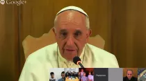 Papa Francisco. Foto: Captura de YouTube