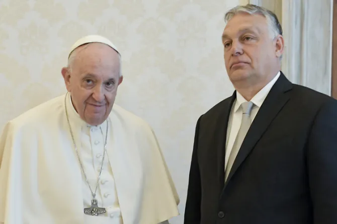 El Papa se reúne en el Vaticano con el primer ministro de Hungría 