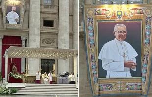 Beatificaciu00f3n de Juan Pablo I. Cru00e9dito: Captura video 