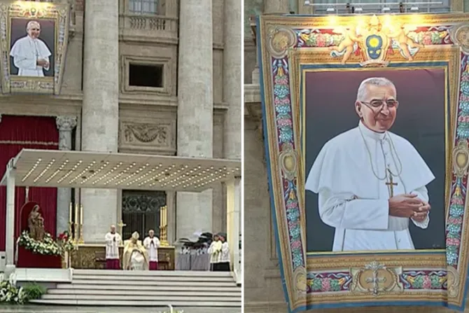 ¡Fiesta en el Cielo! Papa Francisco beatifica a Juan Pablo I