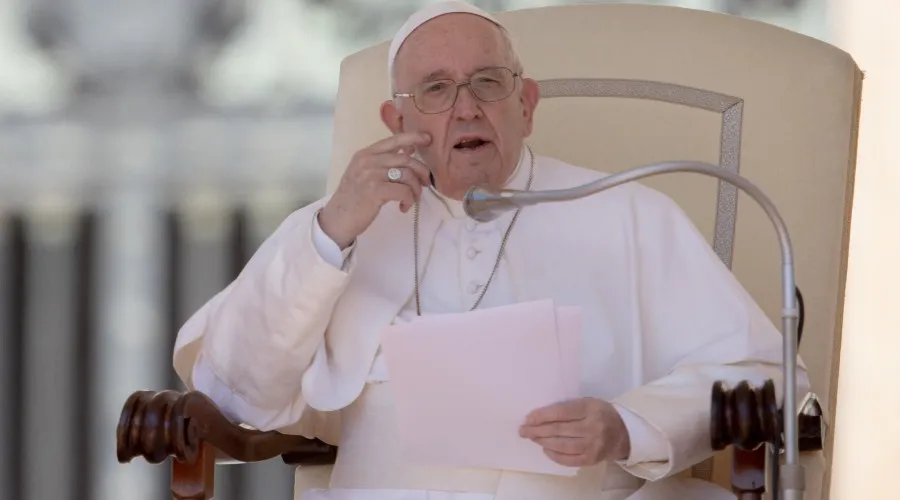 El Papa Francisco defiende la belleza de la vejez en Audiencia General. Crédito: Daniel Ibáñez/ACI Prensa?w=200&h=150