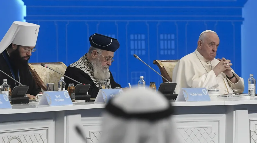 Papa Francisco en Kazajistán. Crédito: Vatican Media