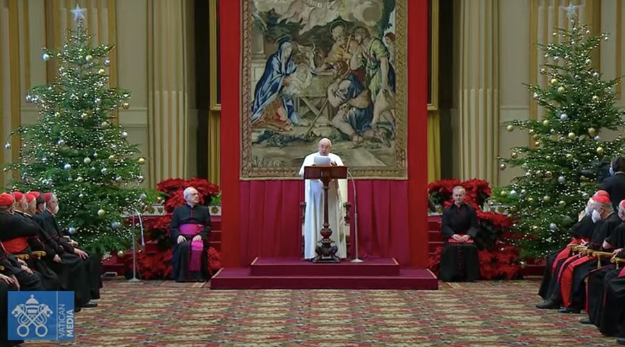 Navidad 2021: Discurso del Papa Francisco a la Curia Romana