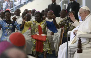 El Papa Francisco en la República Democrática del Congo. Foto: Vatican Media 