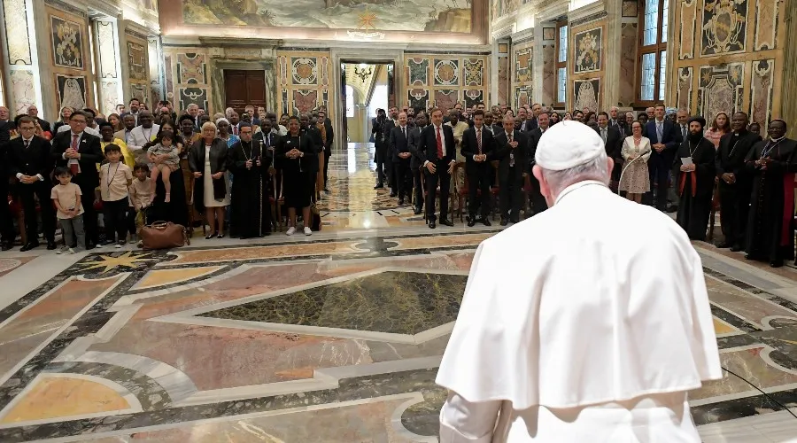 Audiencia del Papa Francisco con Institutos Seculares. Crédito: Vatican Media?w=200&h=150