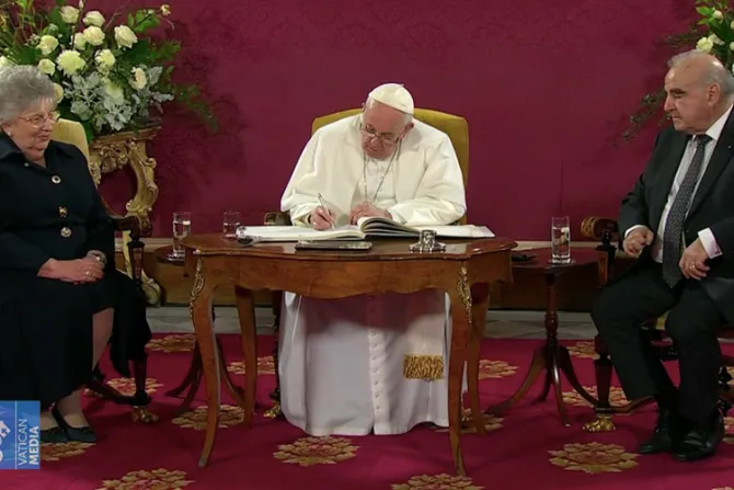 El Papa en Malta invoca unidad y paz para los pueblos y todo el mundo