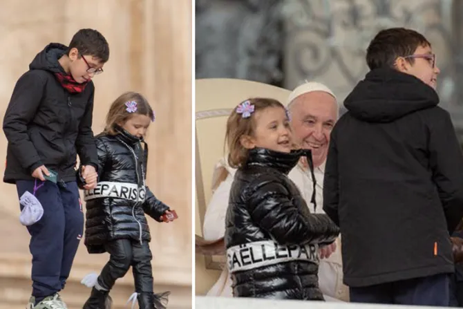 El Papa Francisco da bella enseñanza tras saludo espontáneo de estos niños 