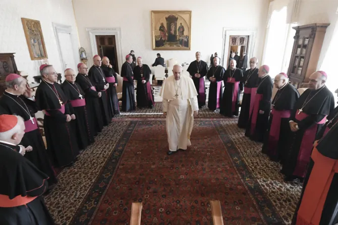 Obispos españoles agradecen cercanía del Papa en visita ad limina