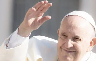 El Papa Francisco en el Vaticano. (Foto de archivo). Crédito: Daniel Ibáñez / ACI Prensa 