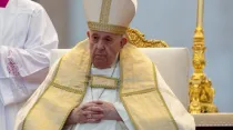 Imagen referencial del Papa Francisco. Crédito: Daniel Ibáñez/ACI Prensa