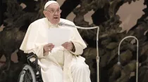 Papa Francisco en el Vaticano. Foto: Vatican Media 