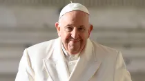 El Papa Francisco en la Audiencia General del 29 de marzo. Crédito: Vatican Media