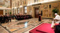 Papa Francisco con la Papal Foundation / Foto: L'Osservatore Romano