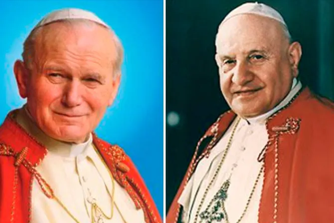 Hoy se cumplen 9 años de la canonización de San Juan Pablo II y San Juan XXIII
