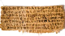 Papiro del supuesto "Evangelio de la esposa de Jesús". Foto: Dominio Público / Wikipedia