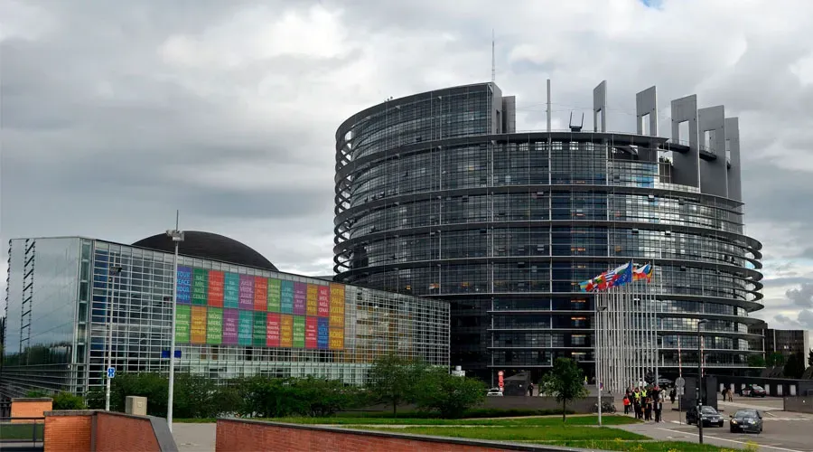Sede del Parlamento Europeo en Estrasburgo. Foto: Pixabay