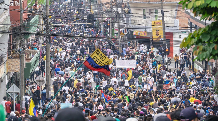 Paro nacional en Colombia / Crédito Flickr de Oxi.Ap  (CC BY 2.0)?w=200&h=150