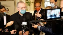 Cardenal Pietro Parolin / Crédito:  Alan Holdren - ACI Prensa