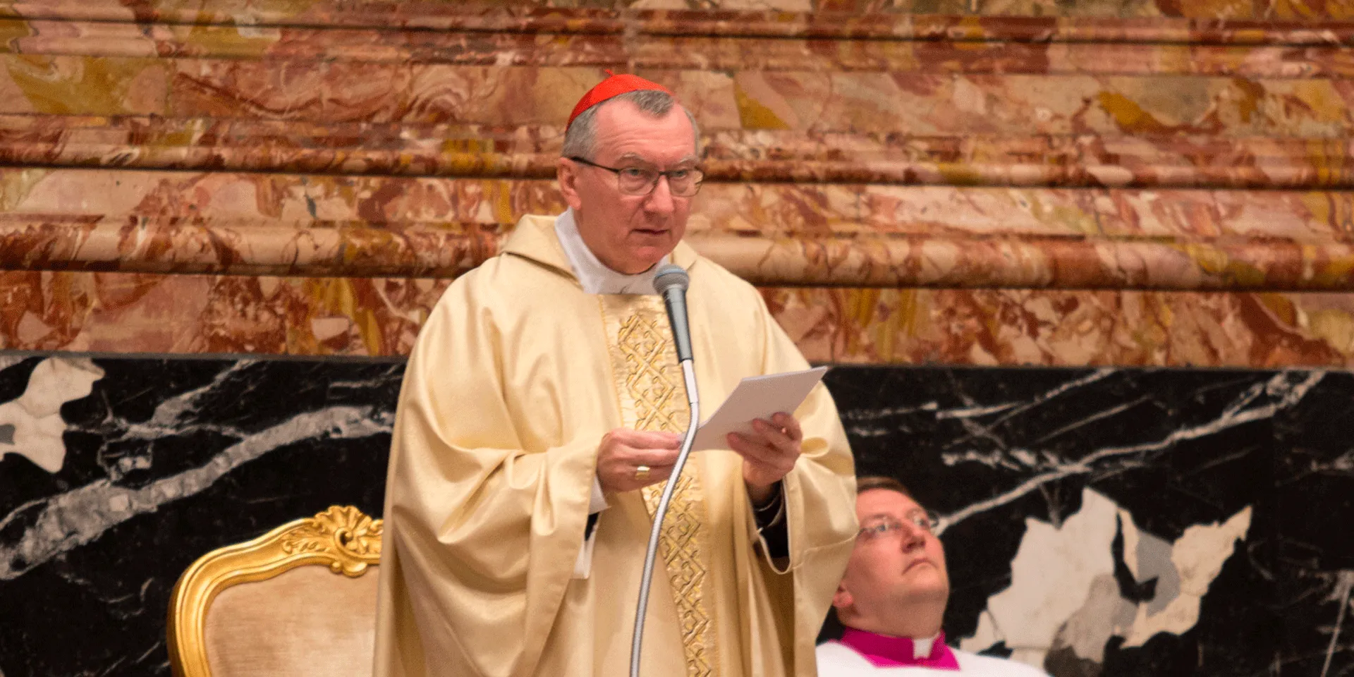 Cardenal Pietro Parolin / Crédito: Daniel Ibañez - ACI Prensa