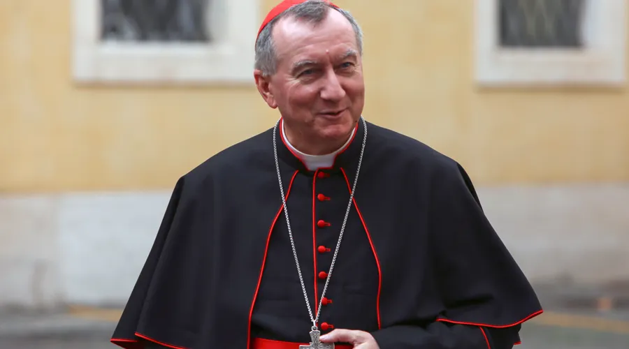 El Secretario de Estado Vaticano, Cardenal Pietro Parolin. Foto: Daniel Ibáñez / ACI Prensa