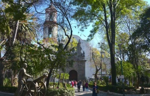 Parroquia de los Santos Apu00f3stoles Felipe y Santiago. Foto: Gobierno de Ciudad de Mu00e9xico. 