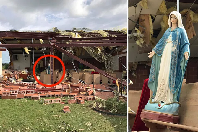 VIDEO: Por "gracia de Dios", decenas sobreviven a tornado que destruyó iglesia