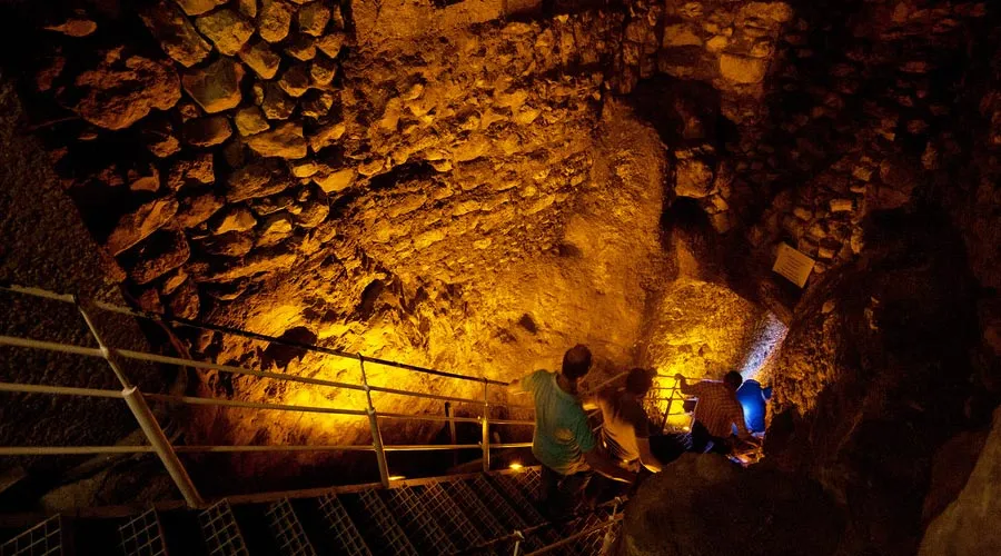Parte subterránea de las excavaciones en el templo de Jerusalén / Foto: Flickr Israel_photo_gallery (CC-BY-ND-2.0)