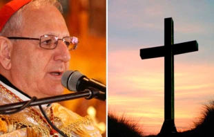 Patriarca catu00f3lico caldeo de Bagdad, Mons. Louis Sako - Cruz / Foto: Patriarcado de Babilonia - Flickr Mars Hill Church (CC-BY-NC-ND-2.0) 