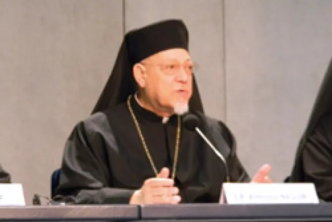 Patriarca católico copto: Egipto debe optar entre Islamismo y democracia