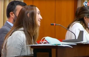 Paula Badanelli. Cru00e9dito: Captura de video / TVM Cu00f3rdoba. 