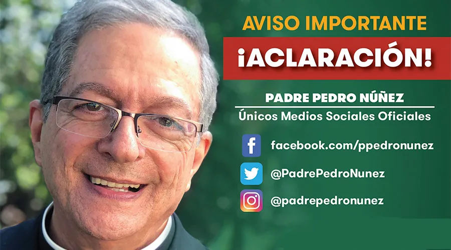 Padre Pedro Núñez / Crédito: Redes sociales oficiales del Padre Pedro Núñez ?w=200&h=150
