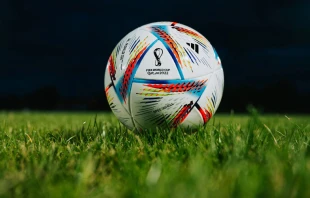 La pelota de Qatar 2022. Cru00e9dito: Shutterstock 