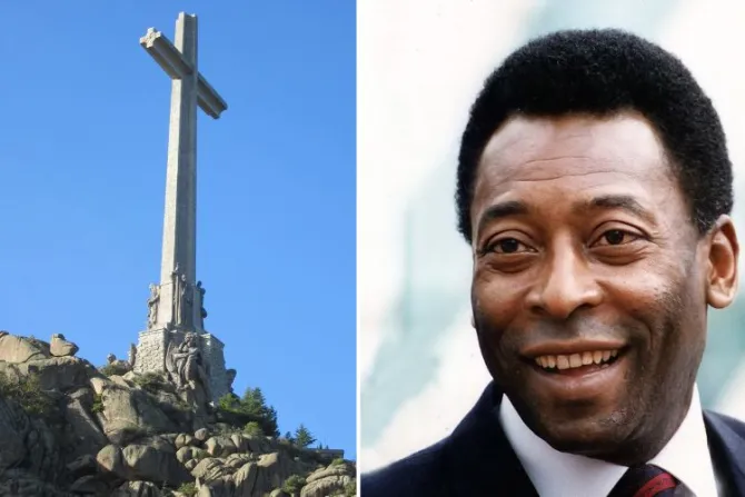 El día que Pelé visitó el lugar con la cruz más grande del mundo