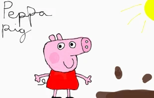 Peppa pig. Cru00e9dito: Ikastolak1 (CC BY-SA 4.0) 