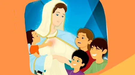 Niños harán peregrinación virtual con la Virgen María y por la esperanza 
