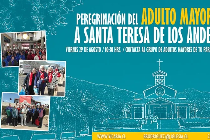 Chile: Miles de adultos mayores peregrinarán a Santuario de Santa Teresa de los Andes