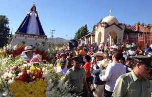 Peregrinaciu00f3n a Santuario de Nuestra Seu00f1ora Puru00edsima de Lo Vu00e1squez. Foto: Diu00f3cesis de Valparau00edso. 