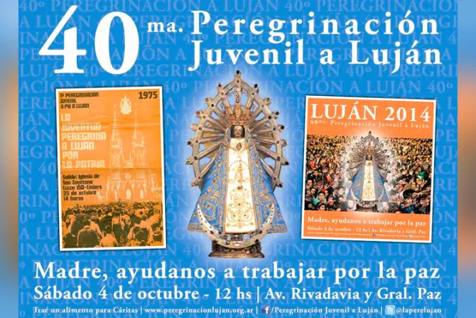 [VIDEO] Peregrinación juvenil a la Virgen de Luján en Argentina será en octubre