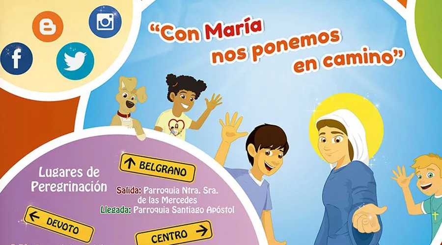 Peregrinación mariana infantil, Buenos Aires / Imagen: Facebook Vicaría para Niños?w=200&h=150