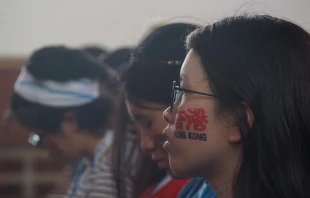 Peregrinas de Hong Kong en Panamu00e1. Foto: David Ramos / ACI Prensa 