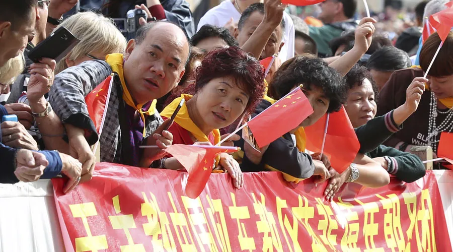 Católicos chinos. Foto: Daniel Ibáñez / ACI Prensa